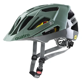 Fahrradhelm Uvex Quatro CC Mips Moss-Rhino (S4106100400)