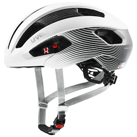 Fahrradhelm Uvex Rise CC White-Grey We (S4100340300)