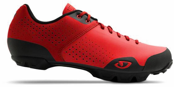 Fahrradschuhe GIRO Privateer Lace bright red/dark red