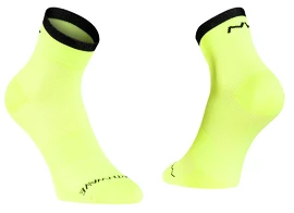 Fahrradsocken NorthWave Origin Mid Yellow Fluo/Black