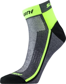 Fahrradsocken Silvini Plima Charcoal/Green