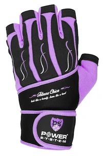 Fitnesshandschuhe für Damen Power System  Chica Purple XS