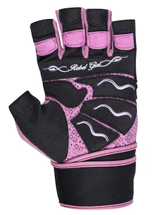 Fitnesshandschuhe für Damen Power System  Rebell Girl Pink XS