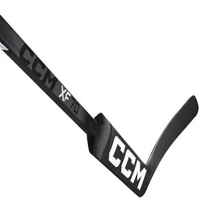 Goalie Kompositschläger CCM Tacks XF 70 Black/Grey Intermediate 23 Zoll, L (Regular)