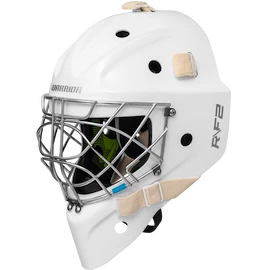 Goalie Maske Warrior Ritual F2 E White Senior