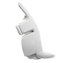 Goalie Schienen CCM Axis 2.9 white/white/white/white Intermediate