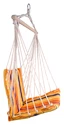 Hängematte Cattara  k sezení 95x50cm červeno-oranžová