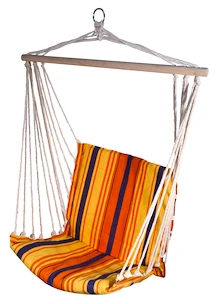 Hängematte Cattara  k sezení 95x50cm červeno-oranžová