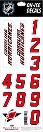 Helmnummer Sportstape ALL IN ONE HELMET DECALS - CAROLINA HURRICANES