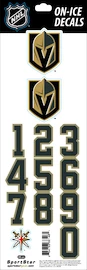 Helmnummer Sportstape ALL IN ONE HELMET DECALS - LAS VEGAS GOLDEN KNIGHTS