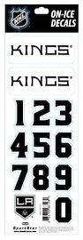 Helmnummer Sportstape ALL IN ONE HELMET DECALS - LOS ANGELES KINGS