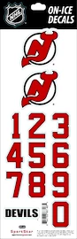 Helmnummer Sportstape ALL IN ONE HELMET DECALS - NEW JERSEY DEVILS