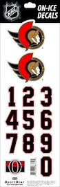 Helmnummer Sportstape ALL IN ONE HELMET DECALS - OTTAWA SENATORS