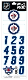 Helmnummer Sportstape ALL IN ONE HELMET DECALS - WINNIPEG JETS