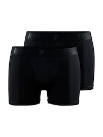 Herren Boxer Shorts Craft  Dry 3" 2-Pack Black