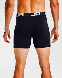 Herren Boxer Shorts Under Armour  Charged Cotton 6in 3Pack Black  S