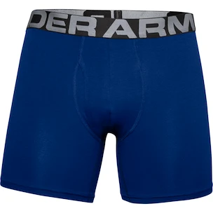 Herren Boxer Shorts Under Armour  Charged Cotton 6in 3Pack Blue  S