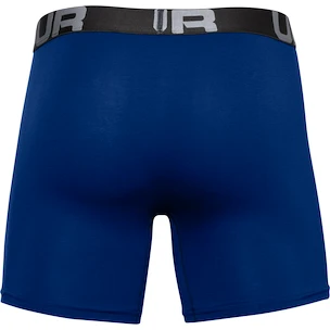 Herren Boxer Shorts Under Armour  Charged Cotton 6in 3Pack Blue  S