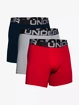 Herren Boxer Shorts Under Armour  Charged Cotton 6in 3Pack Red