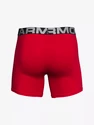 Herren Boxer Shorts Under Armour  Charged Cotton 6in 3Pack Red