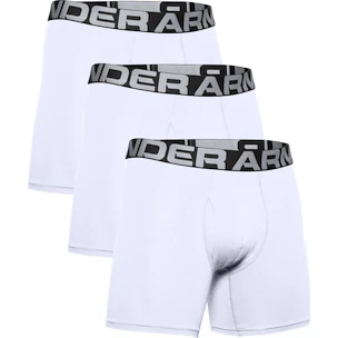 Herren Boxer Shorts Under Armour  Charged Cotton 6in 3Pack White