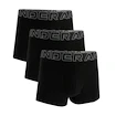 Herren Boxer Shorts Under Armour Perf Cotton Solid 3in 3Pack Black