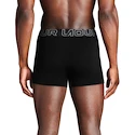 Herren Boxer Shorts Under Armour Perf Cotton Solid 3in 3Pack Black