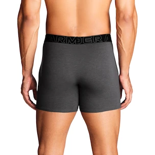 Herren Boxer Shorts Under Armour Perf Cotton Solid 6in 3Pack Castlerock Heather