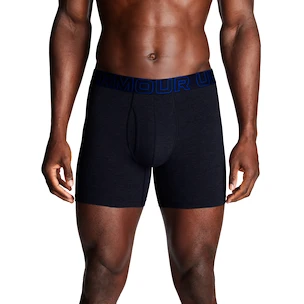Herren Boxer Shorts Under Armour Perf Cotton Solid 6in 3Pack Navy