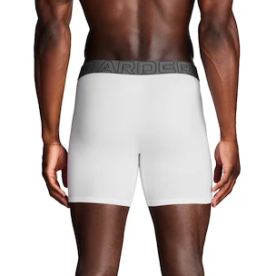 Herren Boxer Shorts Under Armour Perf Cotton Solid 6in 3Pack White