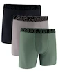 Herren Boxer Shorts Under Armour Perf Tech 6in 3Pack Grey