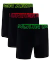 Herren Boxer Shorts Under Armour Perf Tech Mesh 6in 3Pack Black