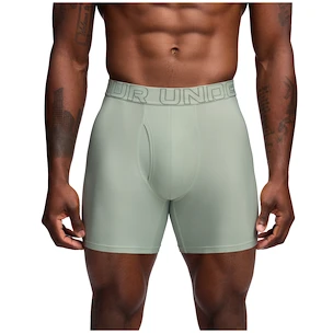 Herren Boxer Shorts Under Armour Perf Tech Mesh 6in 3Pack Green