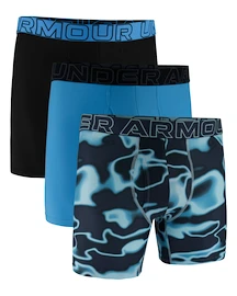 Herren Boxer Shorts Under Armour Perf Tech Mesh Nov 6in 3Pack Blue