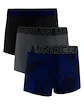 Herren Boxer Shorts Under Armour Perf Tech Nov 3in 3Pack Blue