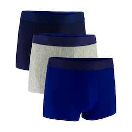 Herren Boxer Shorts Under Armour Perf Tech Solid 3in 3Pack Royal