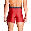 Herren Boxer Shorts Under Armour Perf Tech Solid 6in 3Pack Red