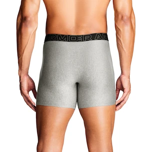 Herren Boxer Shorts Under Armour Perf Tech Solid 6in 3Pack Steel Heather