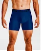 Herren Boxer Shorts Under Armour  Tech 6in 2Pack Blue