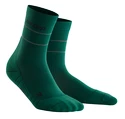 Herren CEP Reflektierende Grüne Laufsocken