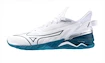 Herren Hallenschuhe Mizuno  WAVE MIRAGE 5 White/Sailor Blue/Silver