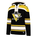 Herren Hoodie 47 Brand  NHL Pittsburgh Penguins Superior Lacer Hood