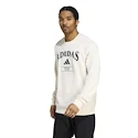 Herren Hoodie adidas  Heritage Graphic Crew Sweatshirt Chalk White / Aurora Ivy