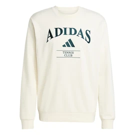 Herren Hoodie adidas Heritage Graphic Crew Sweatshirt Chalk White / Aurora Ivy