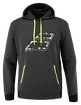 Herren Hoodie Babolat  Aero Hood Sweat Black Heather