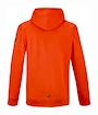 Herren Hoodie Babolat  Exercise Hood Sweat Men Fiesta Red