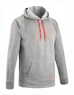 Herren Hoodie Babolat  Strike Hood Sweat High Rise Hthr