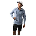 Herren Hoodie Bauer  LTWHT Stripe Hoodie Blue Horizon