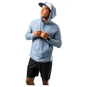 Herren Hoodie Bauer  LTWHT Stripe Hoodie Blue Horizon