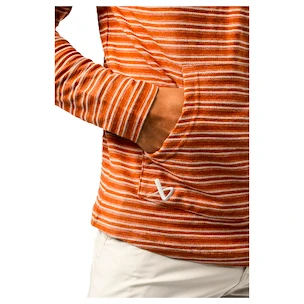 Herren Hoodie Bauer  LTWHT Stripe Hoodie Brick